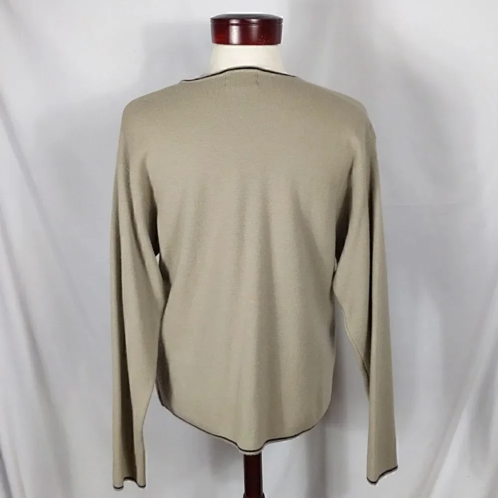 Pure & Simple Men's Merino Wool Sweater - Picture 4 of 6
